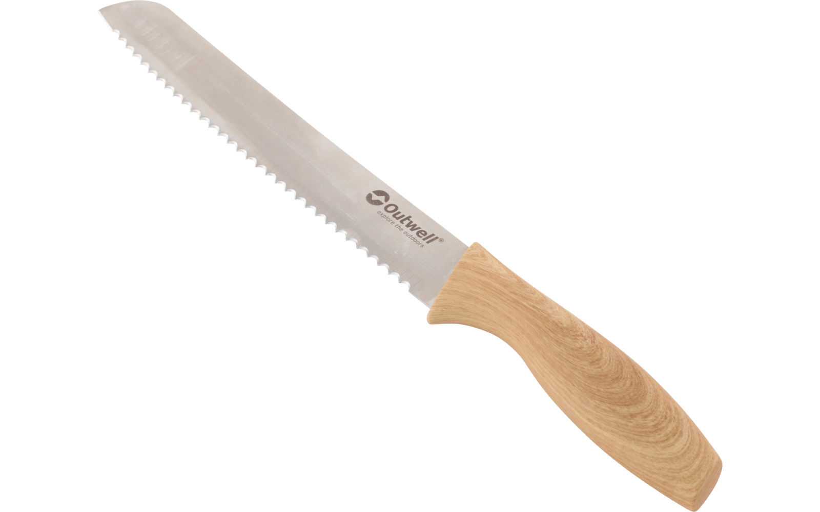 Outwell Chena Messerset 4 teilig mit Universalmesser / Brotmesser / Schere / Schäler