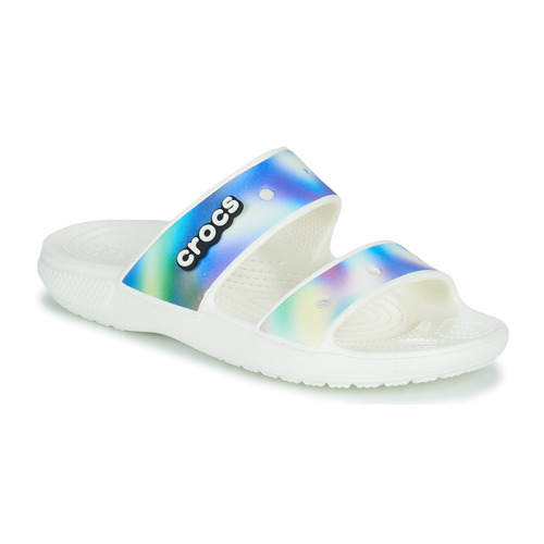 Crocs - CLASSIC CROCS SOLARIZED SANDAL Blanco / Azul