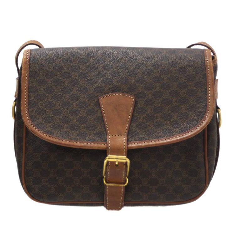 Celine Vintage Celine Crossbody Bag Brown