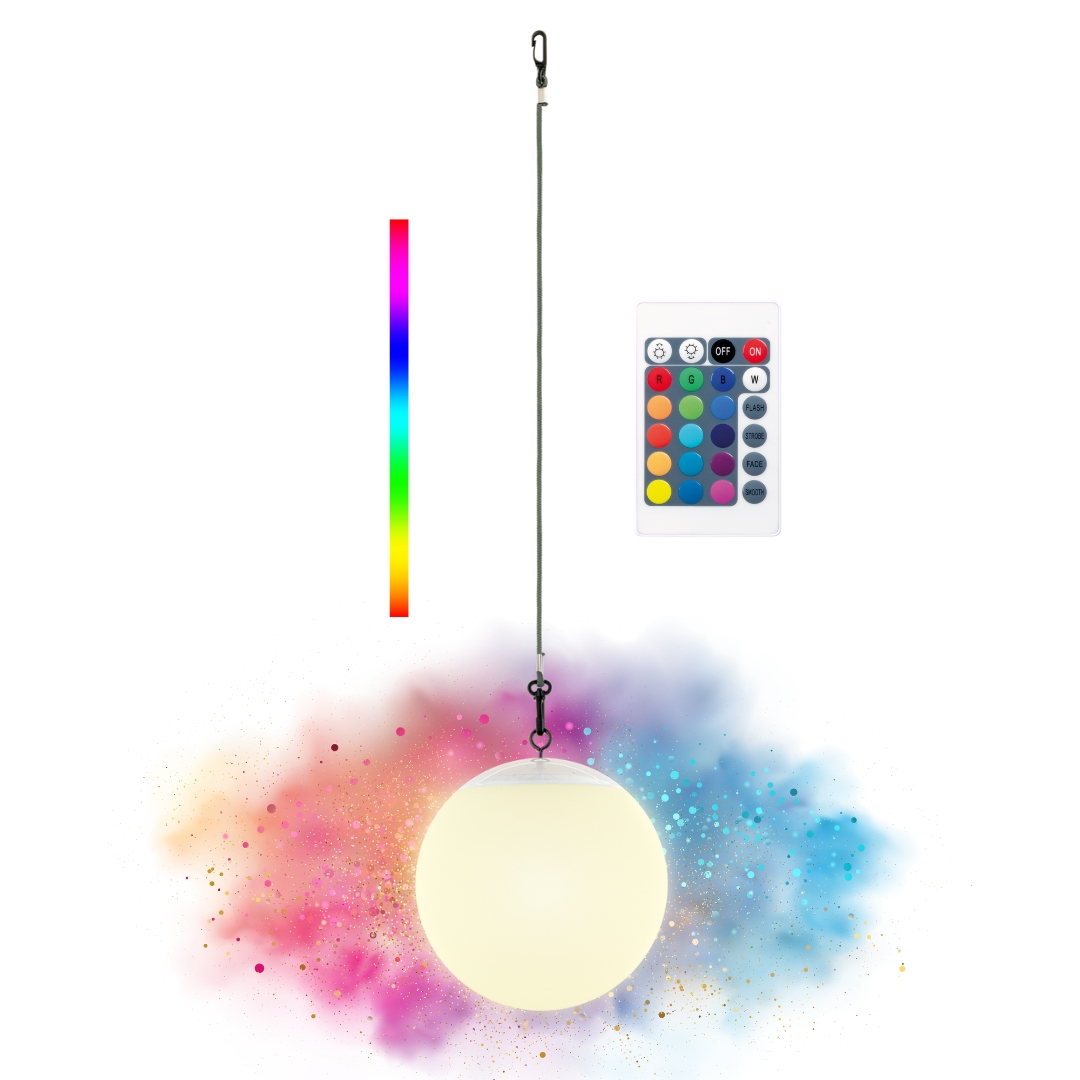 Schwaiger RGB LED zonne-energie hanglamp