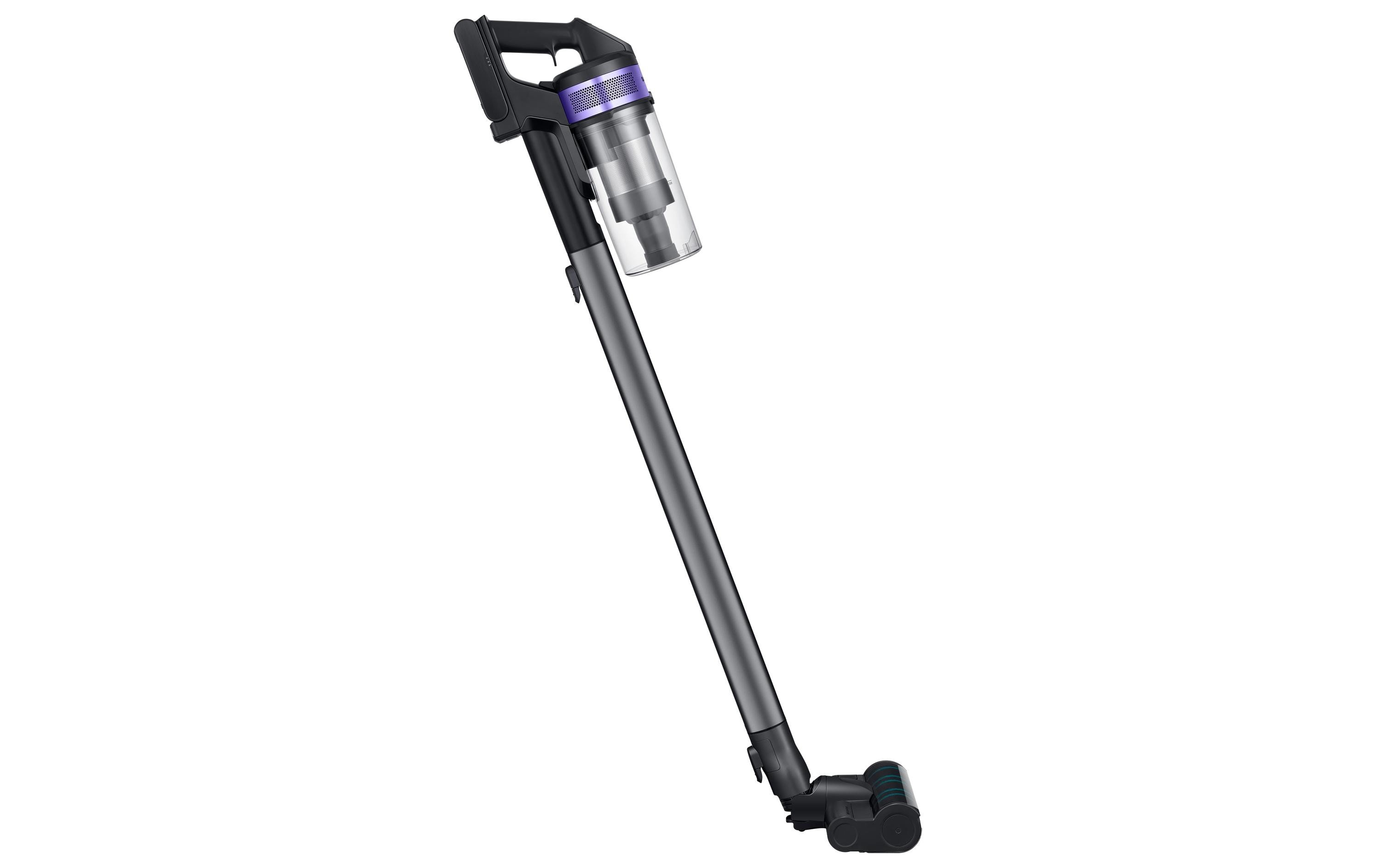 Akku-Hand- und Stielsauger Jet 75 Multi Schwarz/Violett<br>Kabelloser Akkustaubsauger mit Wandhalterung