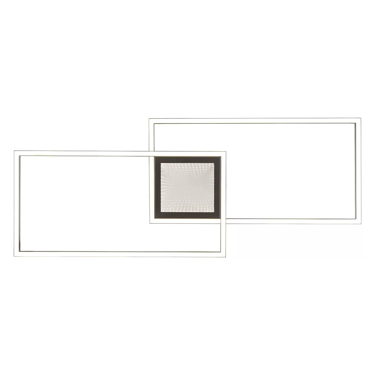 LED-Deckenleuchte Oswin Schwarz