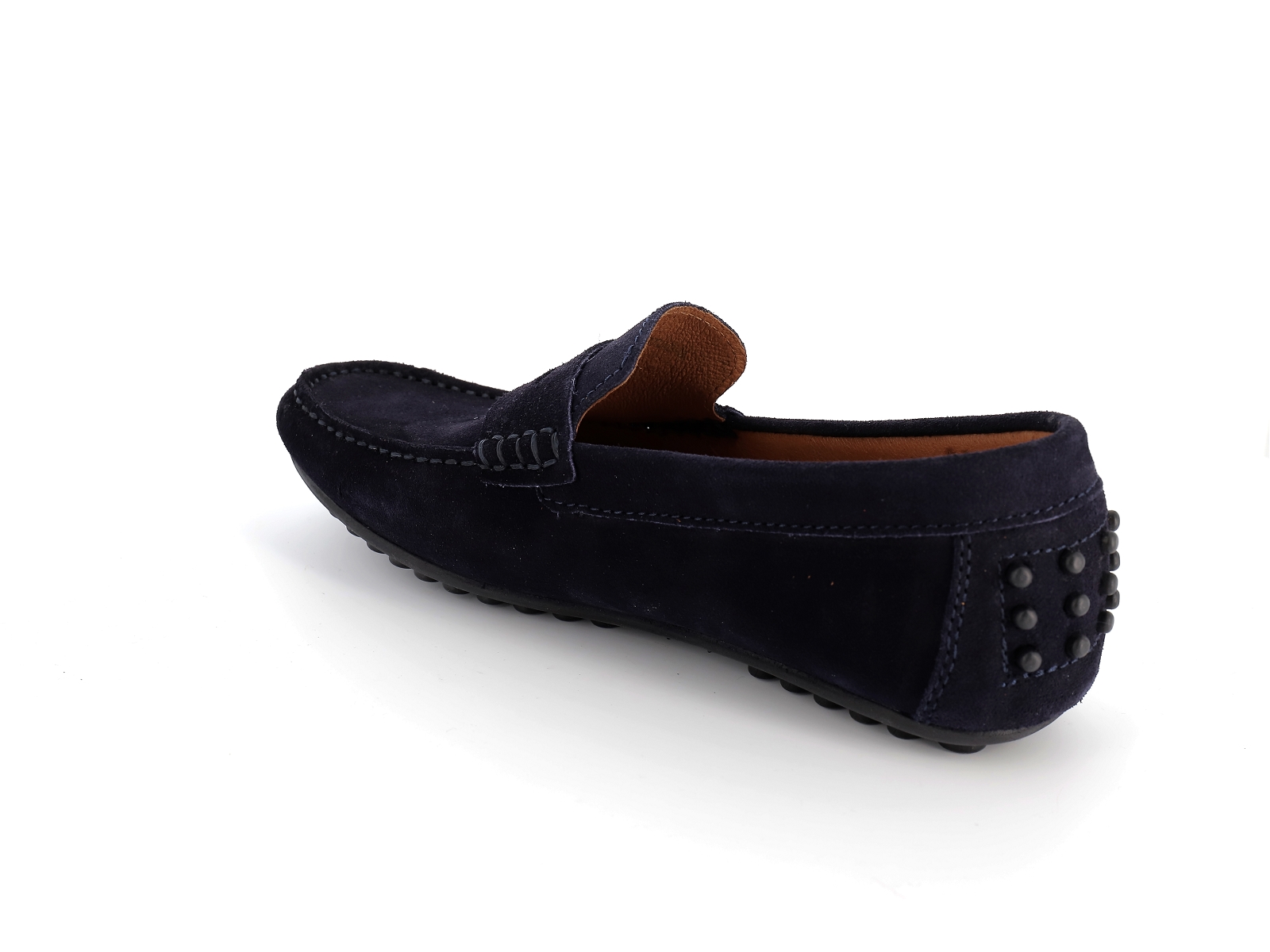 Les mocassins du sud-BAHAMA Daim Marine