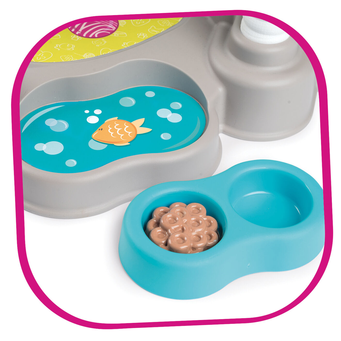 Smoby Maison des chats bleu - 31x32.1x55.2 cm