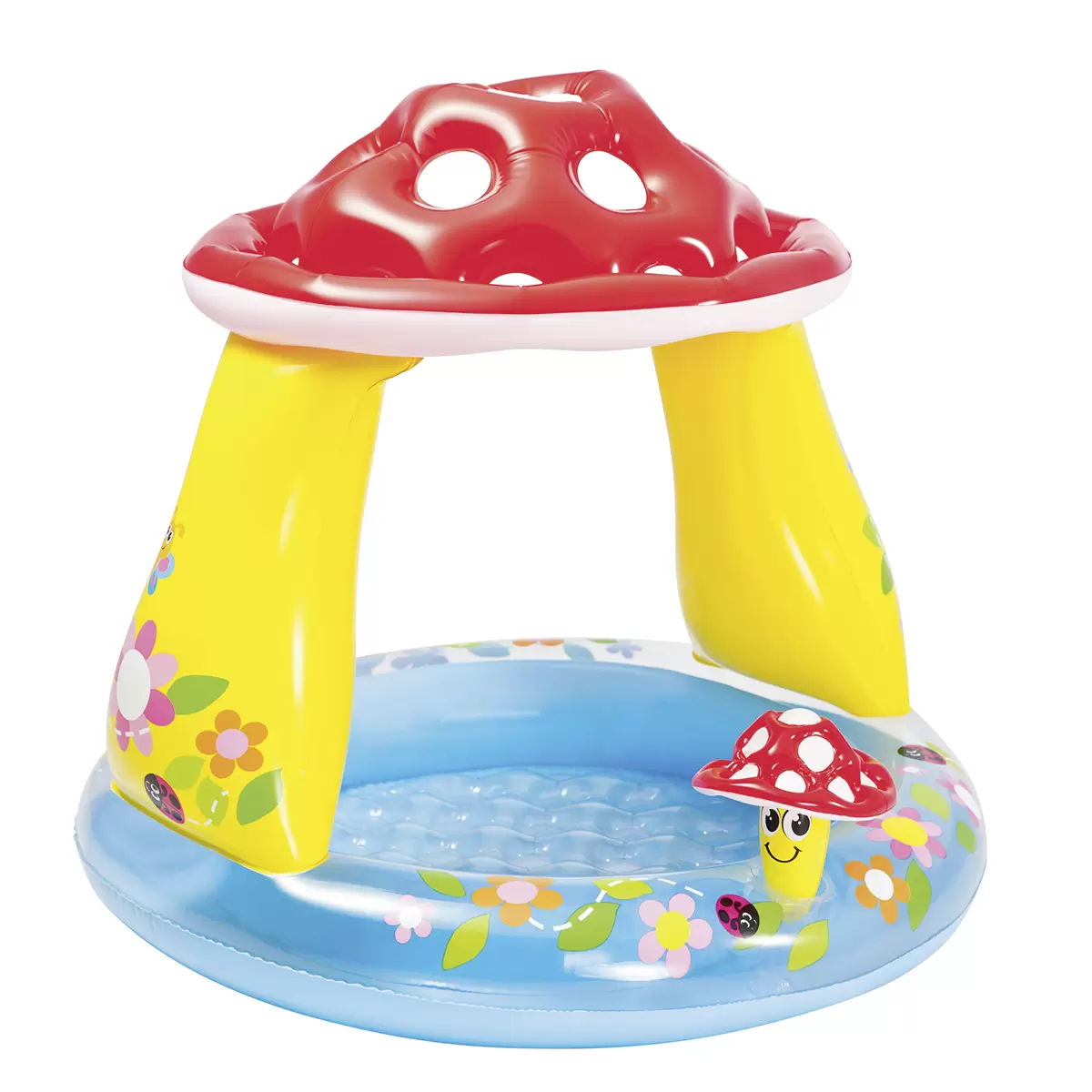 Baby-Pool Fliegenpilz gelb,rot