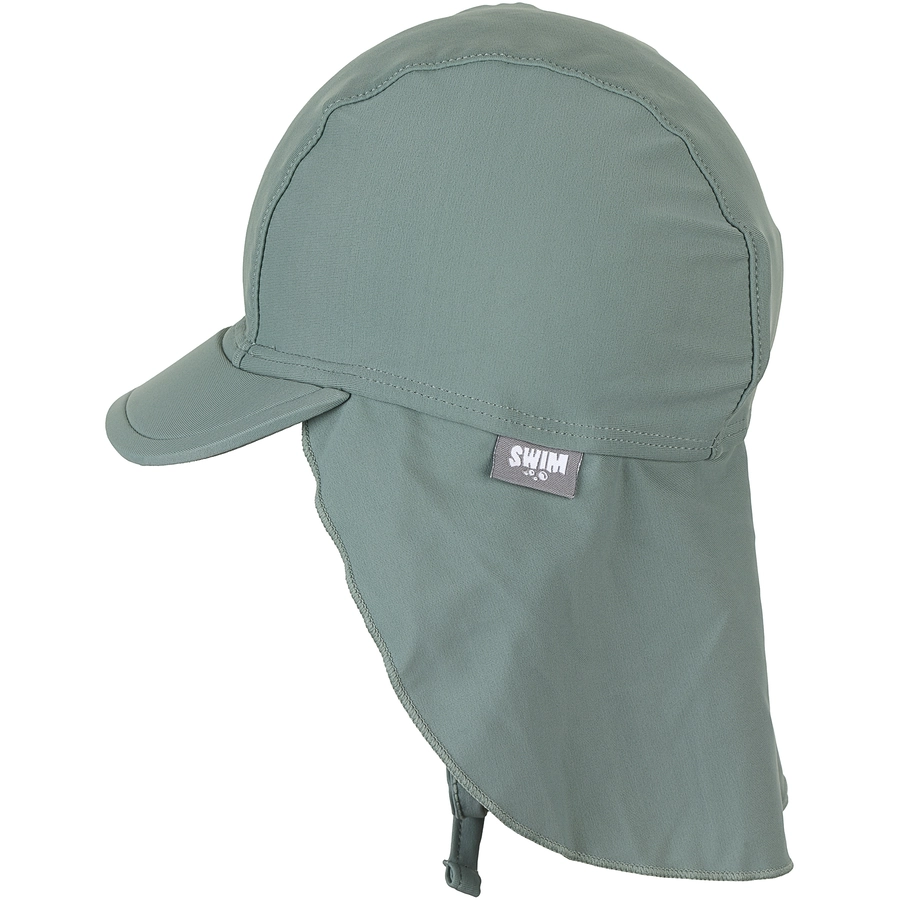 Sterntaler Schirmmütze mit Nackenschutz mattgrün