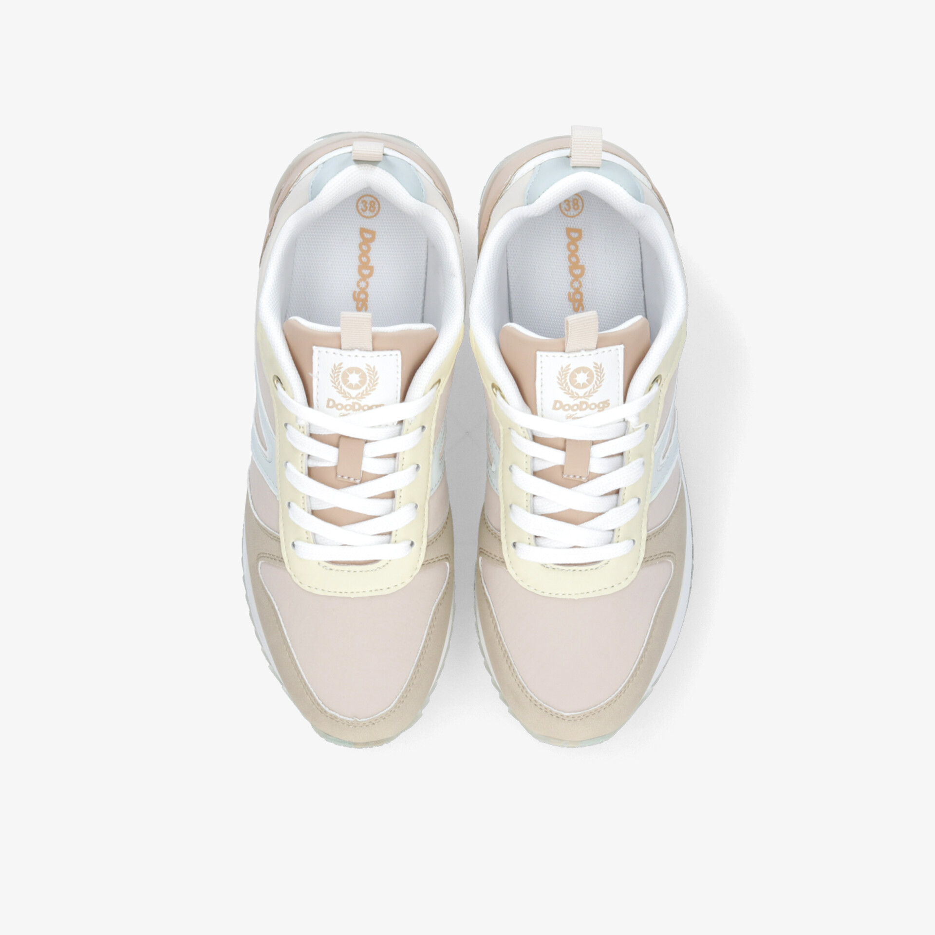 DooDogs Damen Sneaker Low mehrfarbig