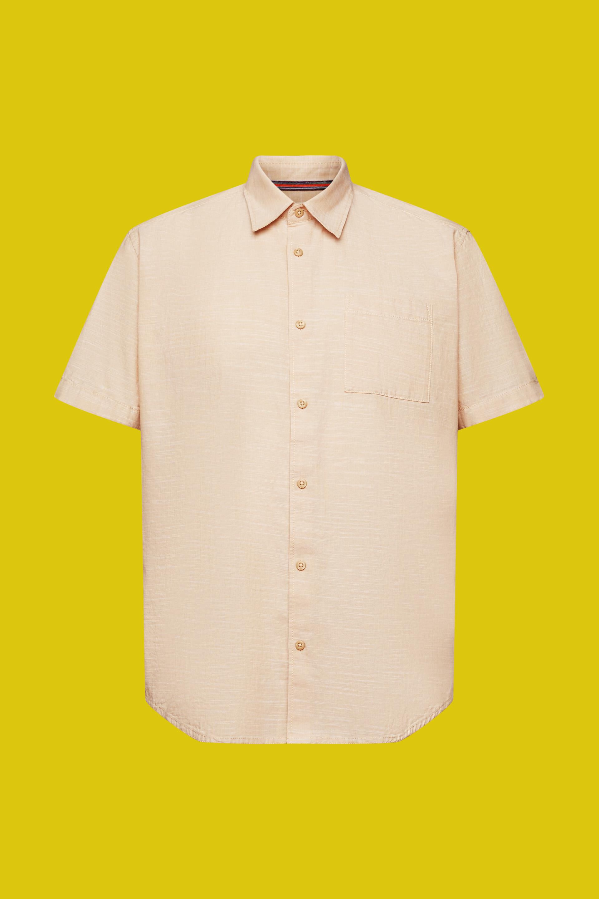 Chemise à col boutonné