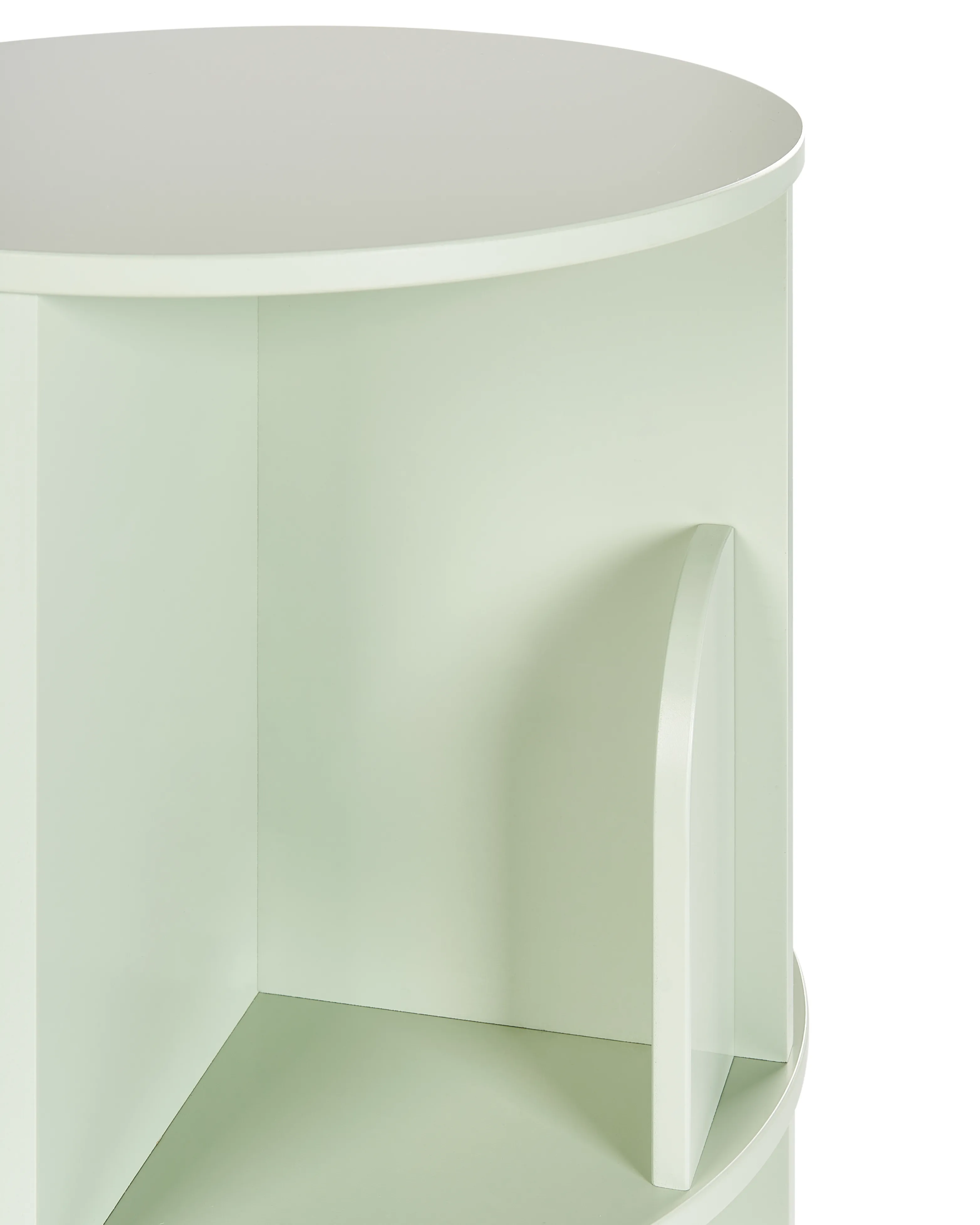 Draaibare boekenplank CANEY 94 cm Lichtgroen