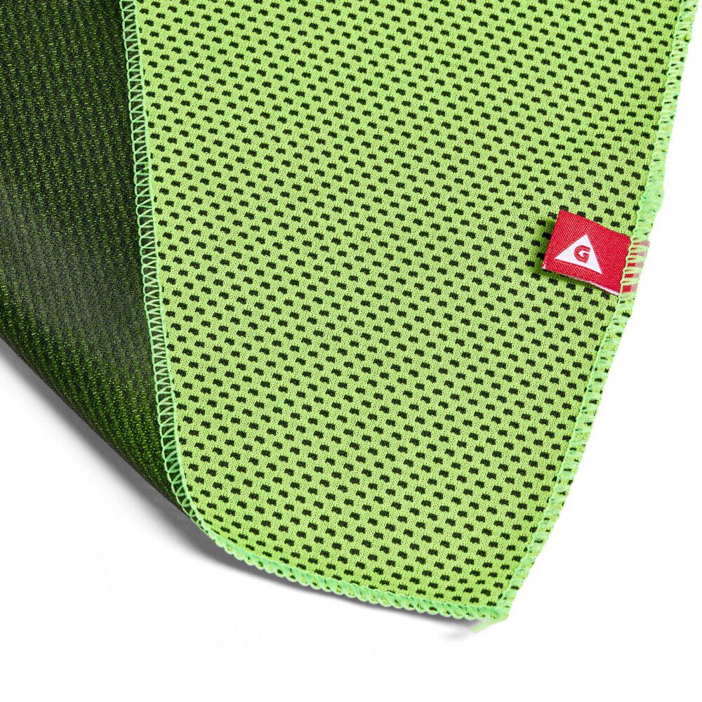 Serviette de sport verte 100x30cm