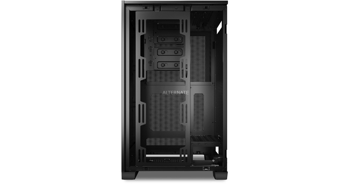 SharkoonRebel C20 ITX mini tower behuizing  (Zwart | 2x USB-A | 1x USB-C)