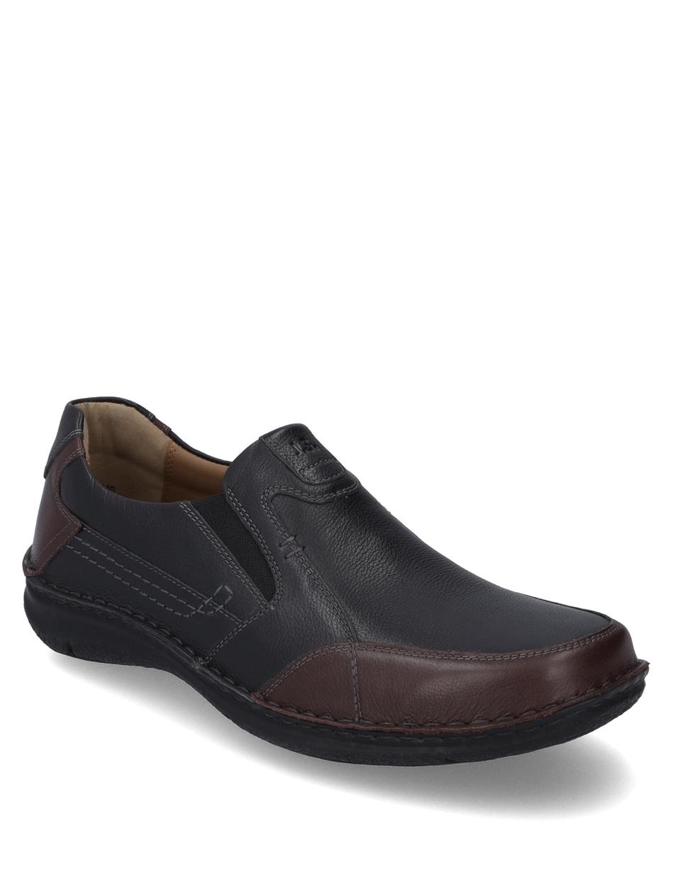 Slipper Anvers 63, schwarz-kombi