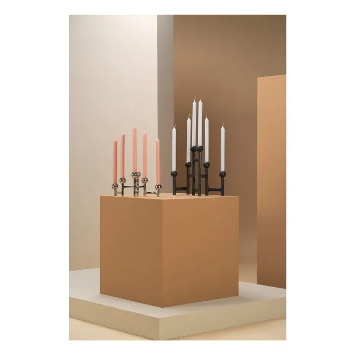 Pols Potten Bougeoir Folding Round | Argenté