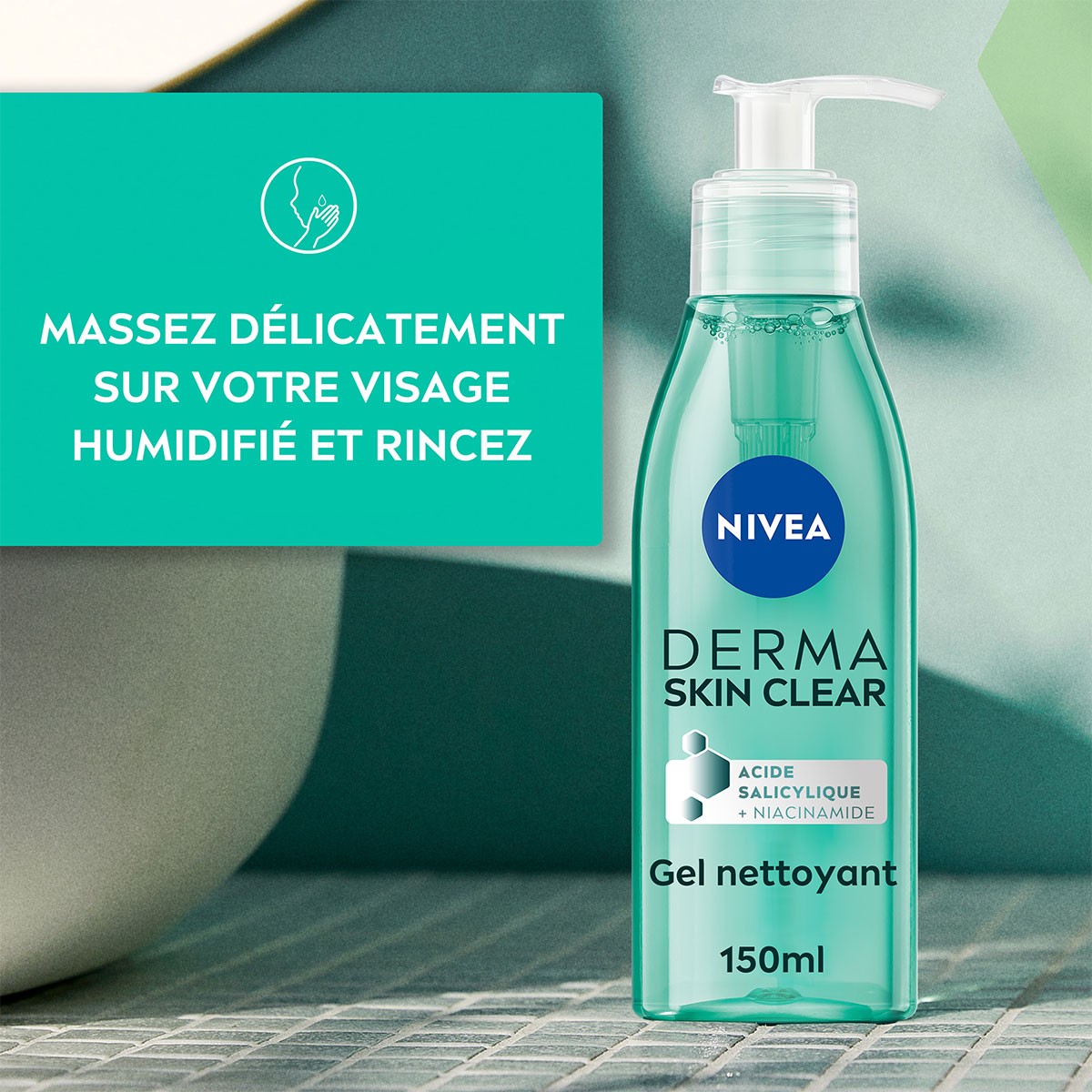 Trousse de toilette - Derma Skin Clear - Peaux à imperfections - 5 produits
