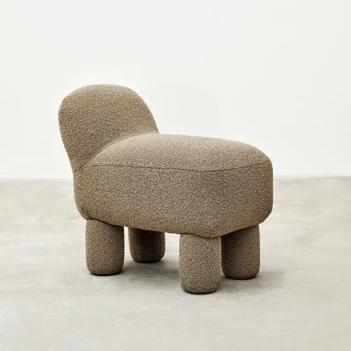 Design House Stockholm - Lulu Pouf, braun