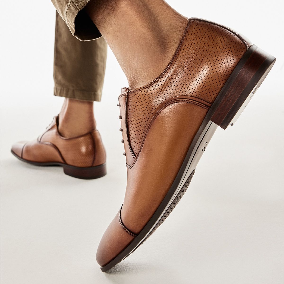 Albeck Cognac Men Dress Shoes