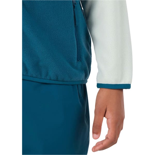 Veste polaire ROSSIGNOL JR STRAWPILE FLEECE FZ STEAM