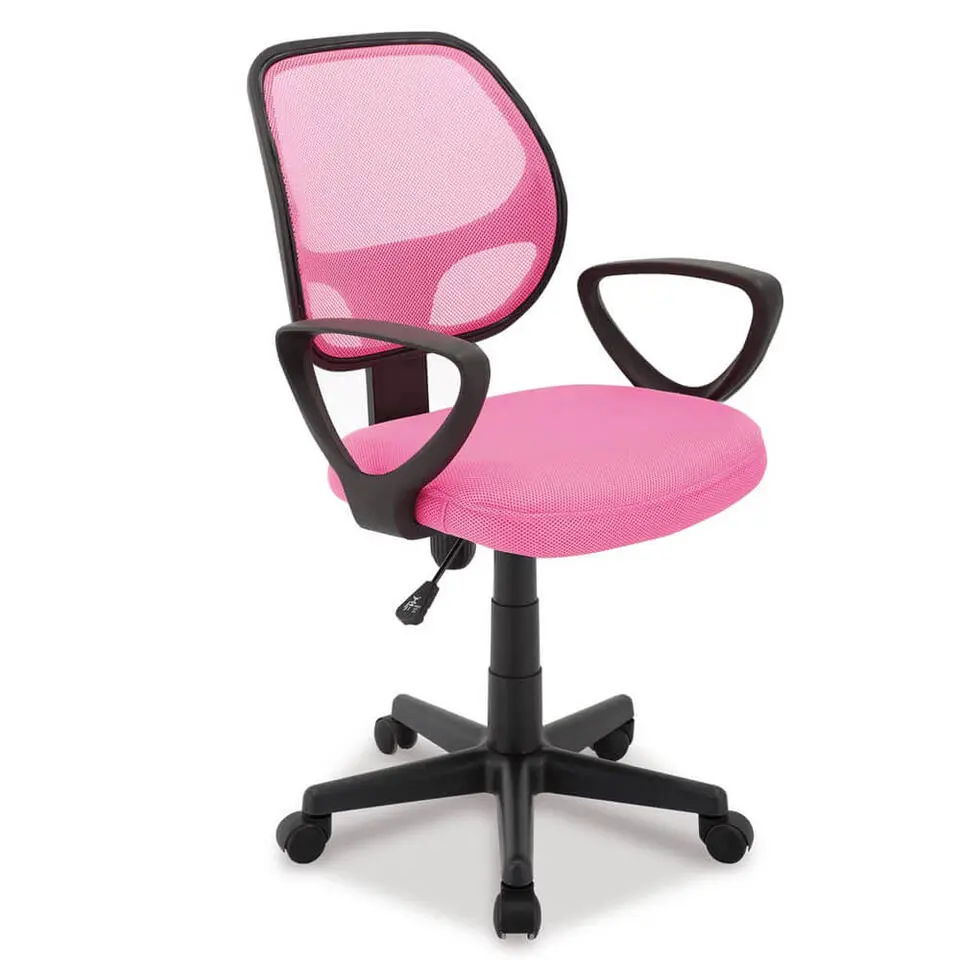 Bureaustoel Buritos - Solide, Verstelbaar en Ergonomisch - Roze