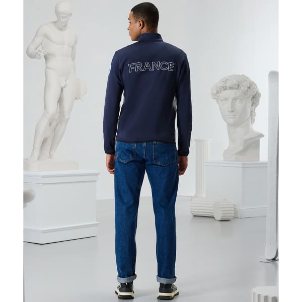 Veste polaire COLMAR M SWEATSHIRT REPLICA WHITE/BLUE
