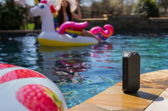 Altec Lansing HydraBoom bærbar højttaler (sort)