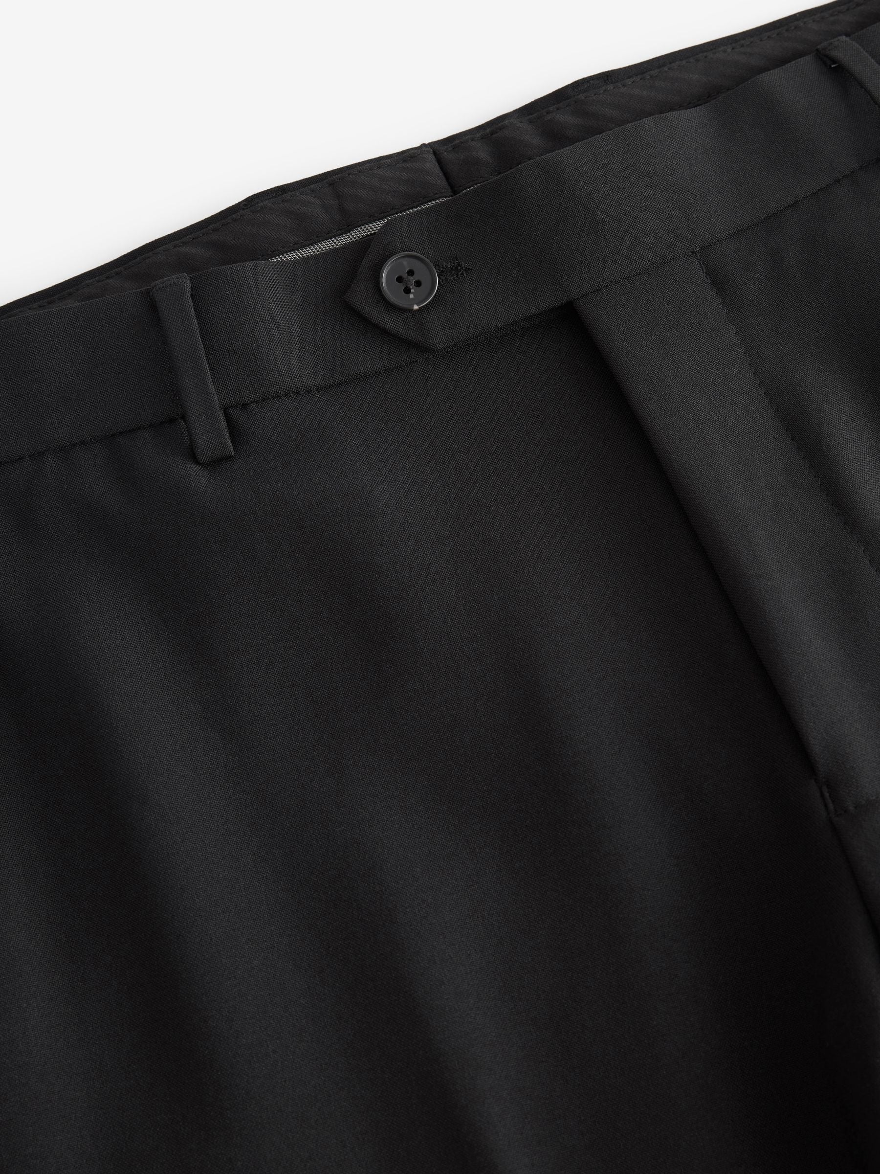 Zwart - Slim Fit - Must-have kostuum: pantalon