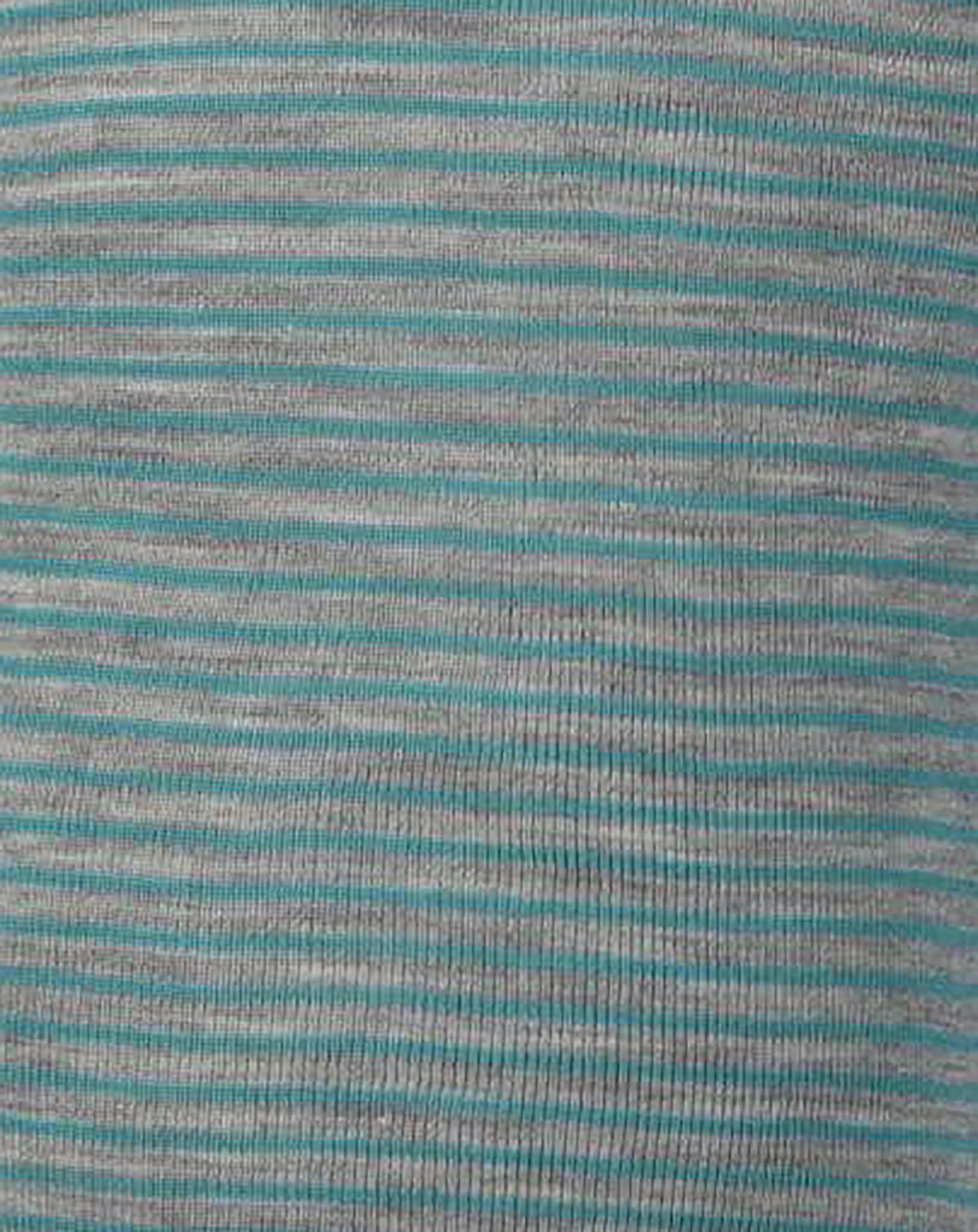 Schlupfhemd COSY STRIPES mit Seide in grau/eisvogel
