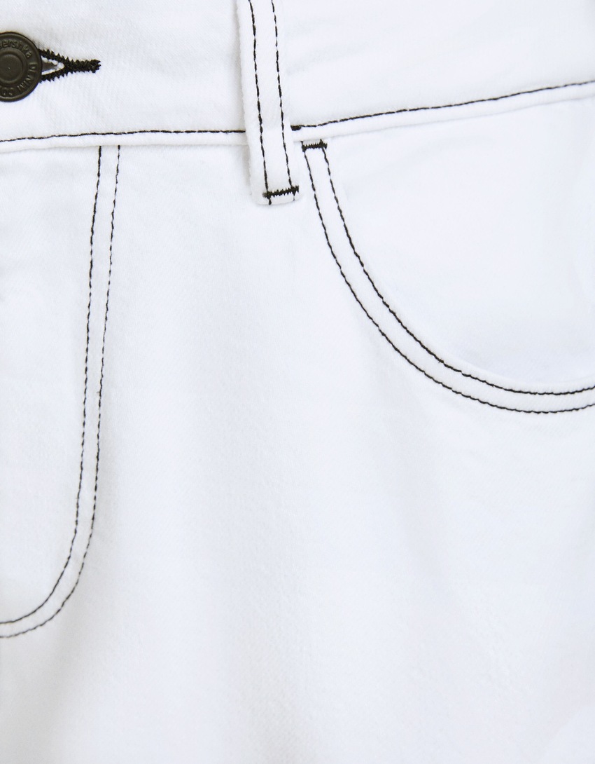 calça cargo reta