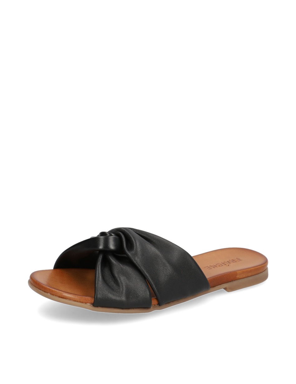 Glattleder Pantoffel