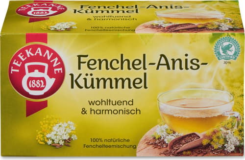 Teekanne Fenchel-Anis-Kümmel