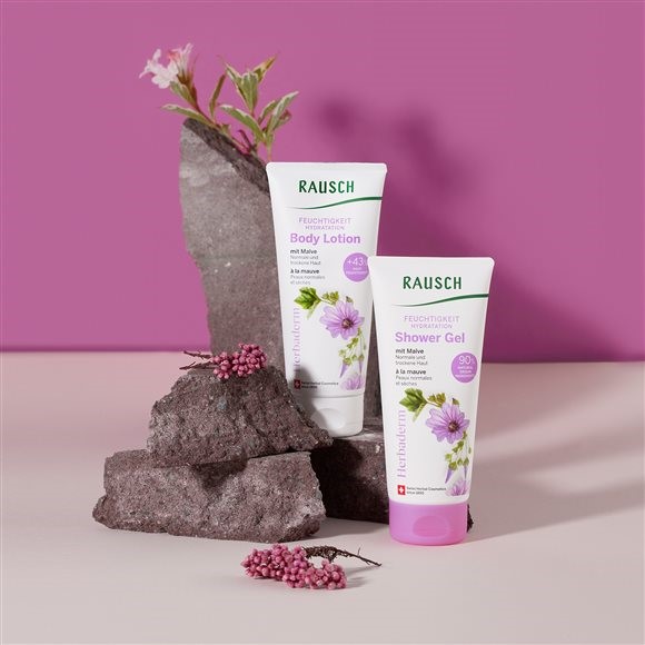 RAUSCH Feuchtigkeit Body Lotion Lot mit Malve Fl 200 ml