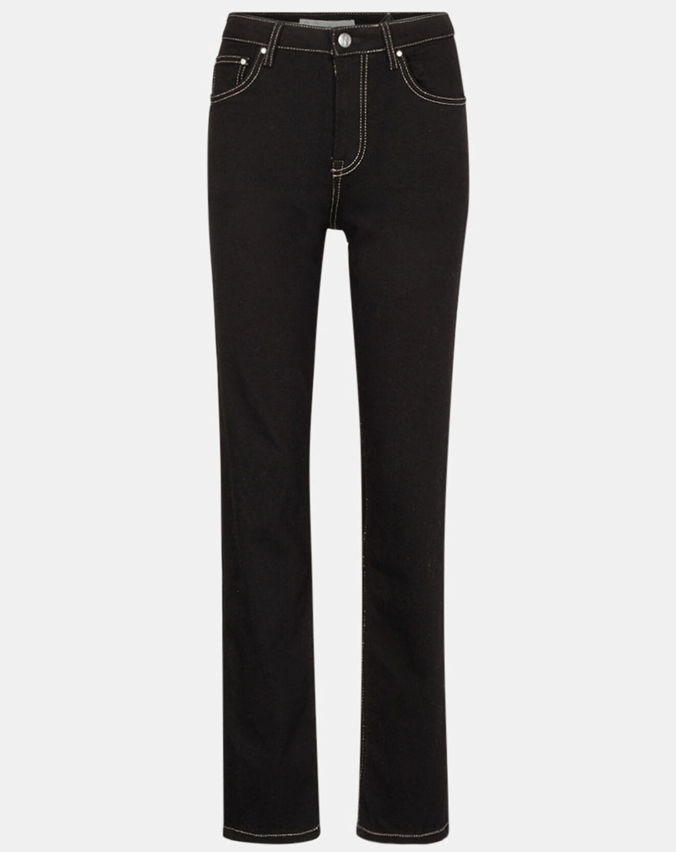 Pepe Jeans Jean Straight Tr Coutures Or noir