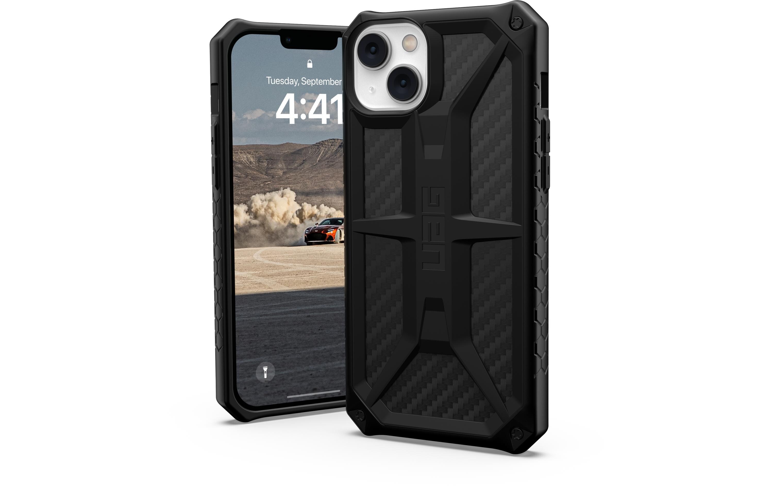 Back Cover Monarch iPhone 14 Plus Carbon FiberSchutzhülle für das Apple iPhone 14 Plus