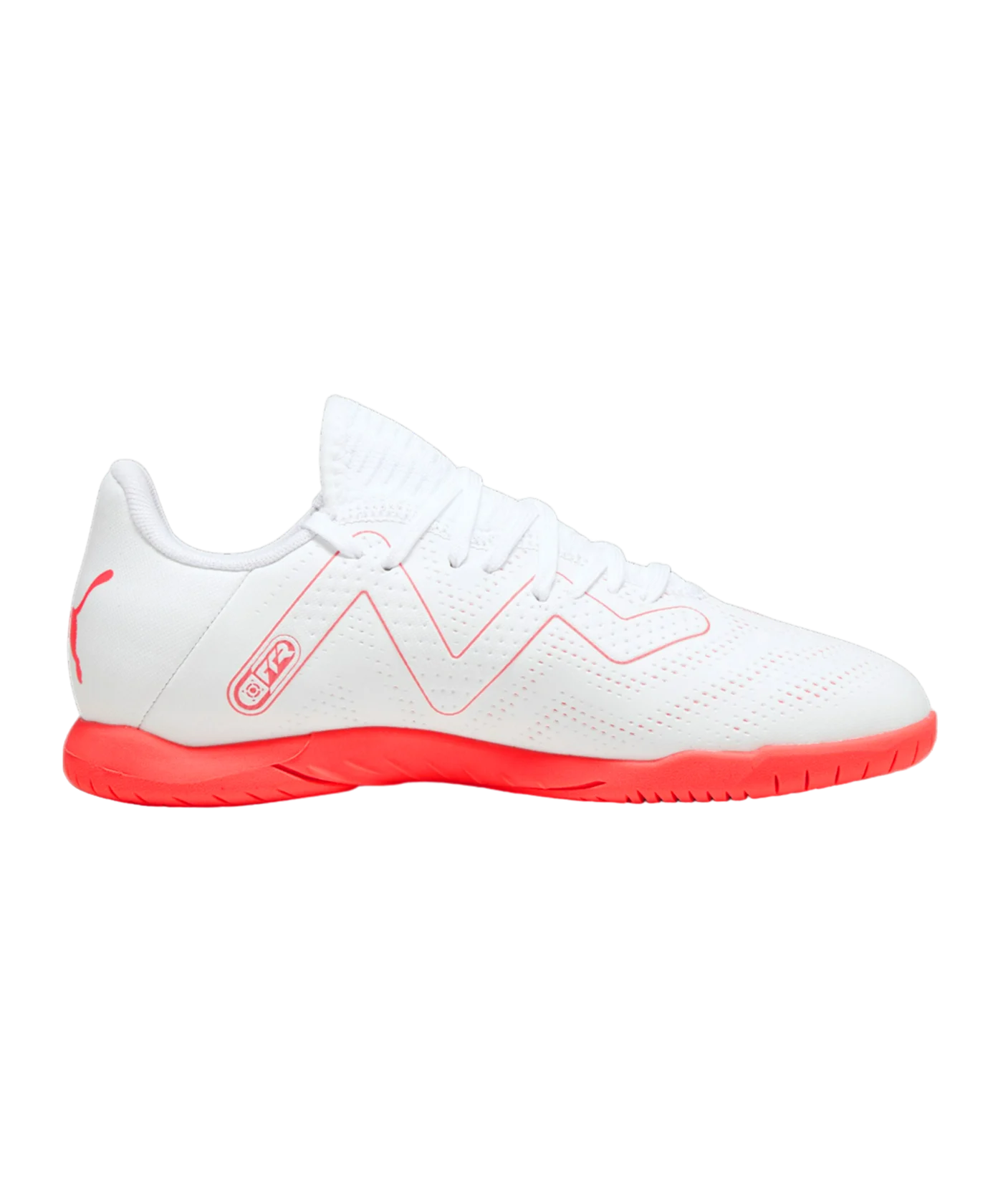 PUMA FUTURE Play IT Halle Breakthrough Jr Kids Weiss Rot Schwarz F01