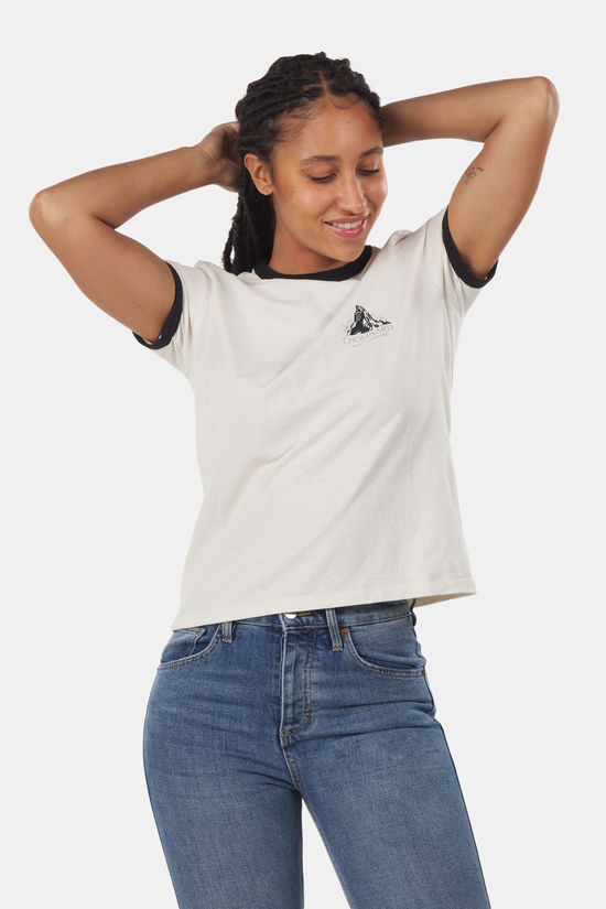 Patagonia Patagonia Chouinard Crest Ringer Responsibili-Tee Dames
