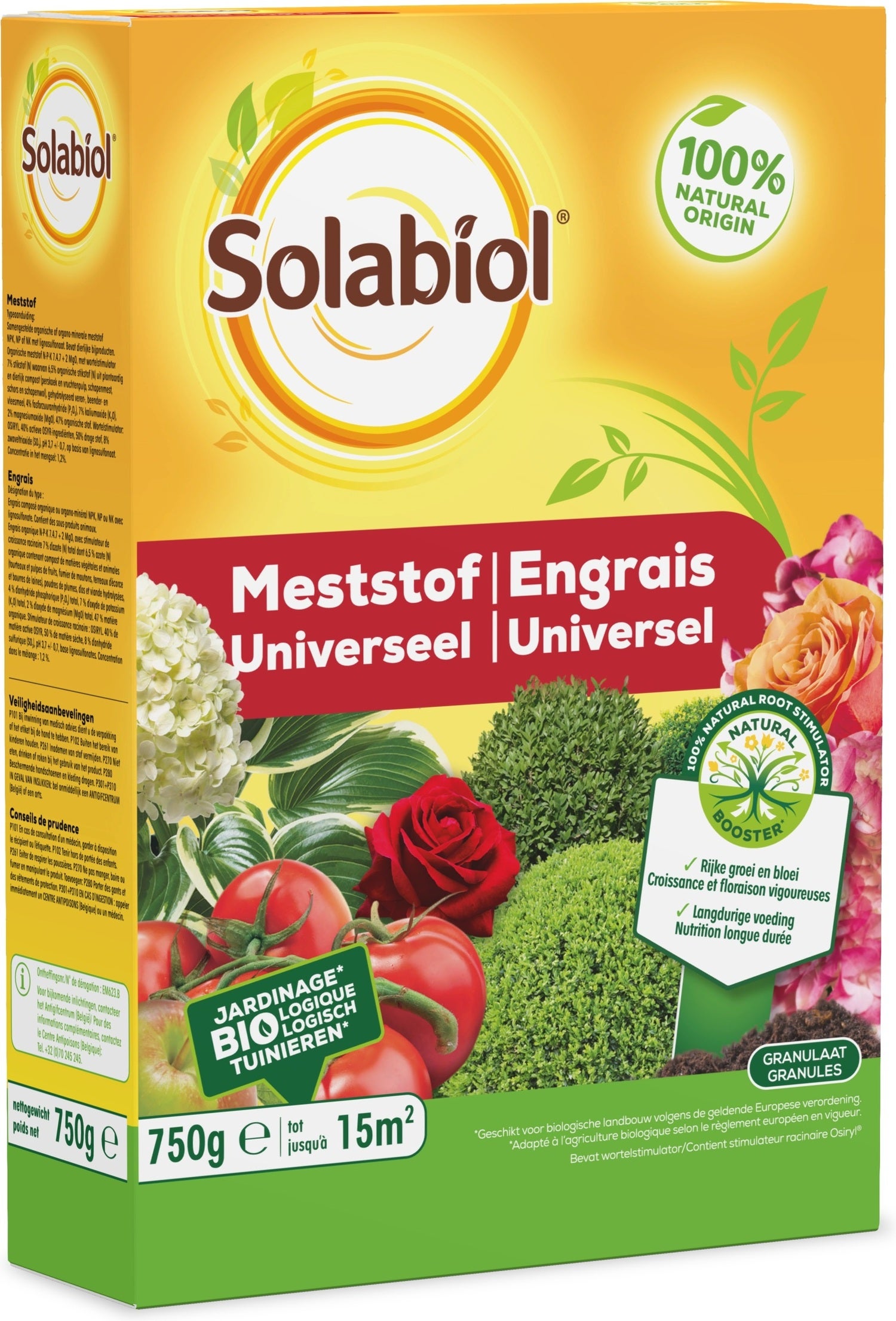 Solabiol Meststof Universeel 750g