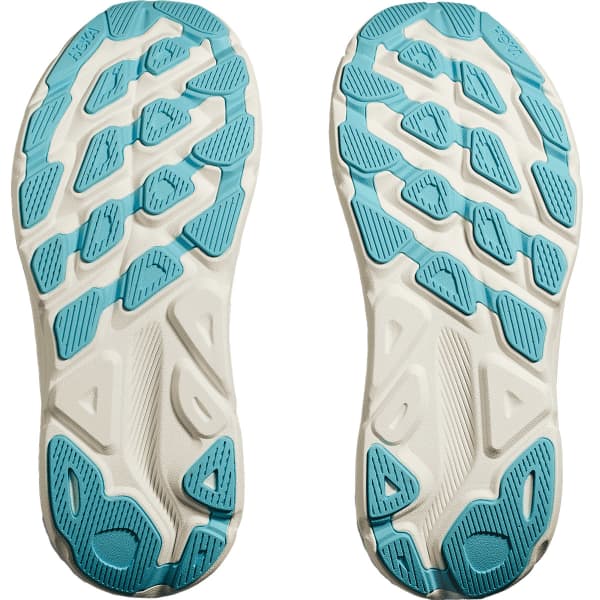 Chaussure running HOKA ONE ONE CLIFTON 9 W LETTUCE / SOLAR FLARE
