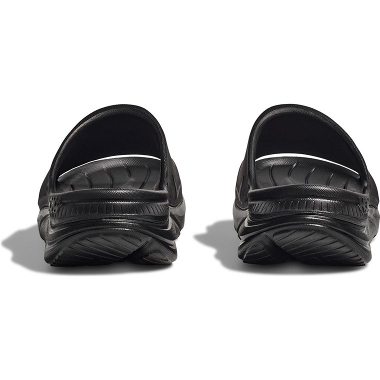 Hoka U Ora Athletic Slide Black/White