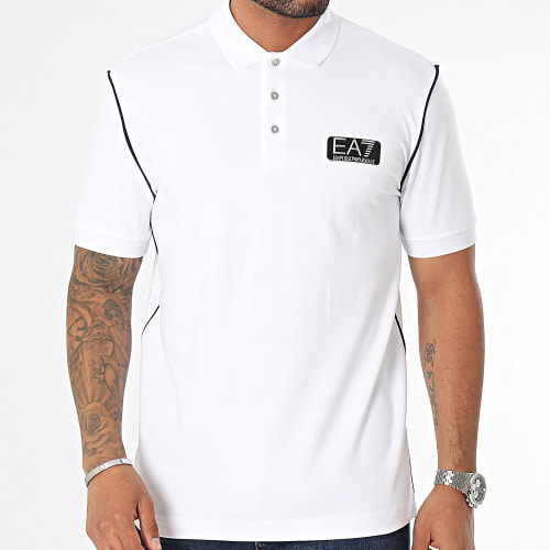 Polo Manches Courtes 6RPF07-PJ04Z Blanc