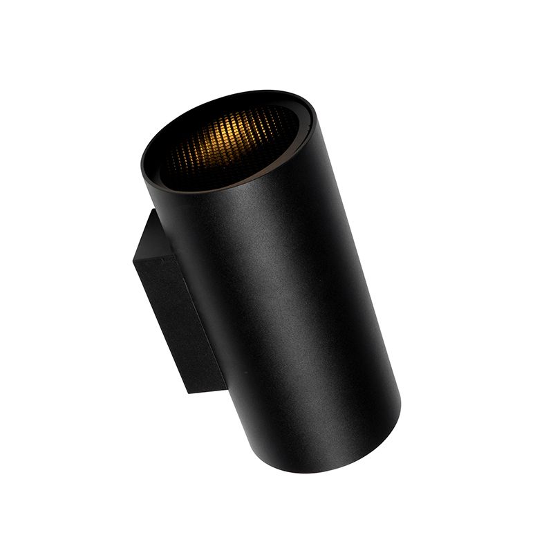 Design ronde wandlamp zwart - Sab Honey