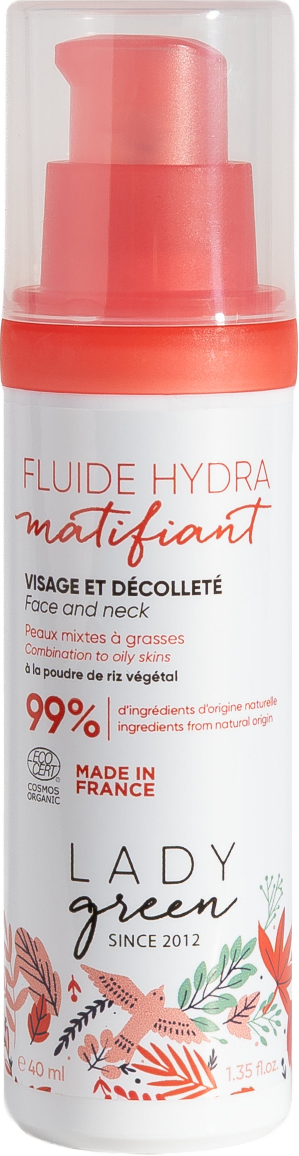Lady Green  Hydra-Mattifying Moisturizer, 40 ml