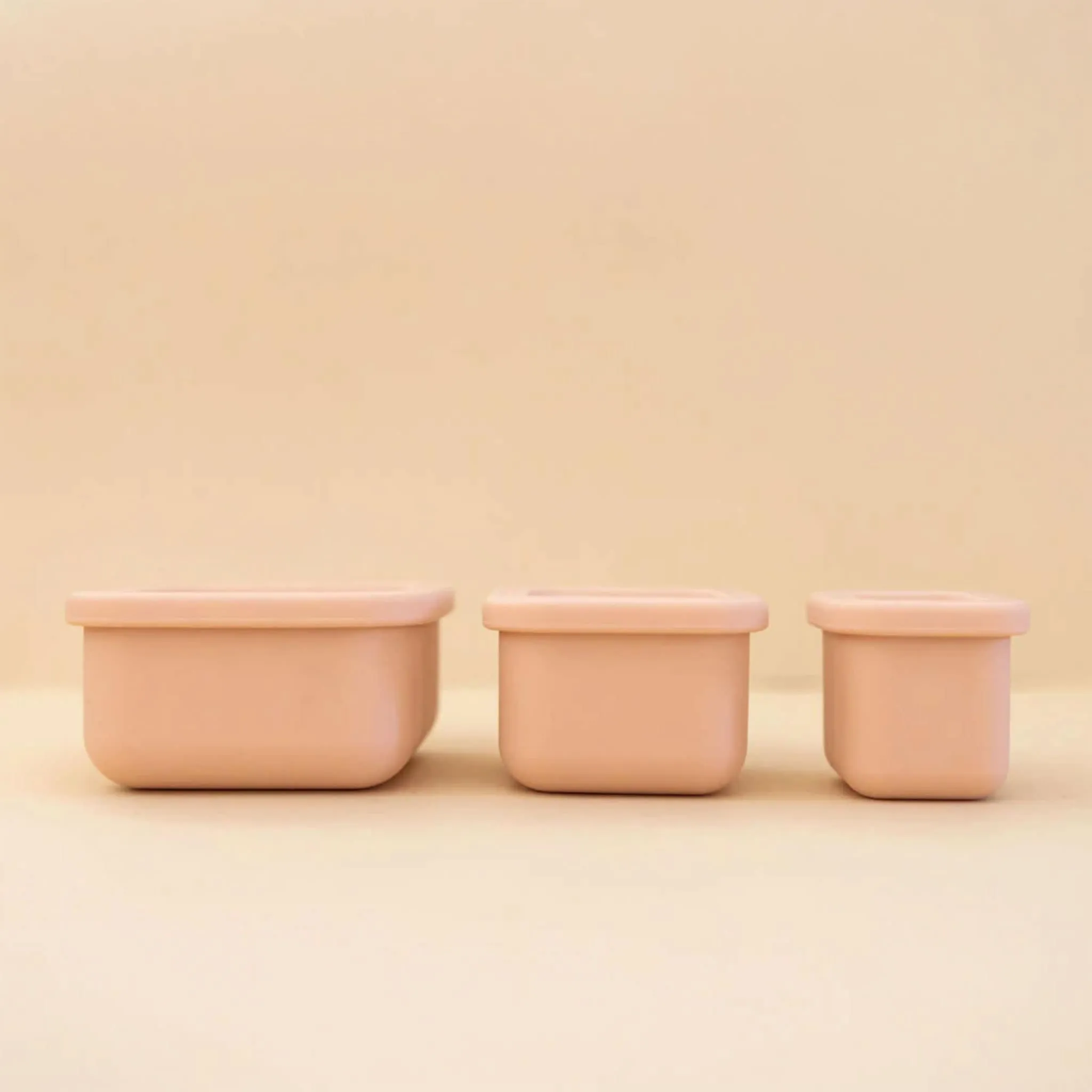 Minika Trio Bols à Collation en Silicone