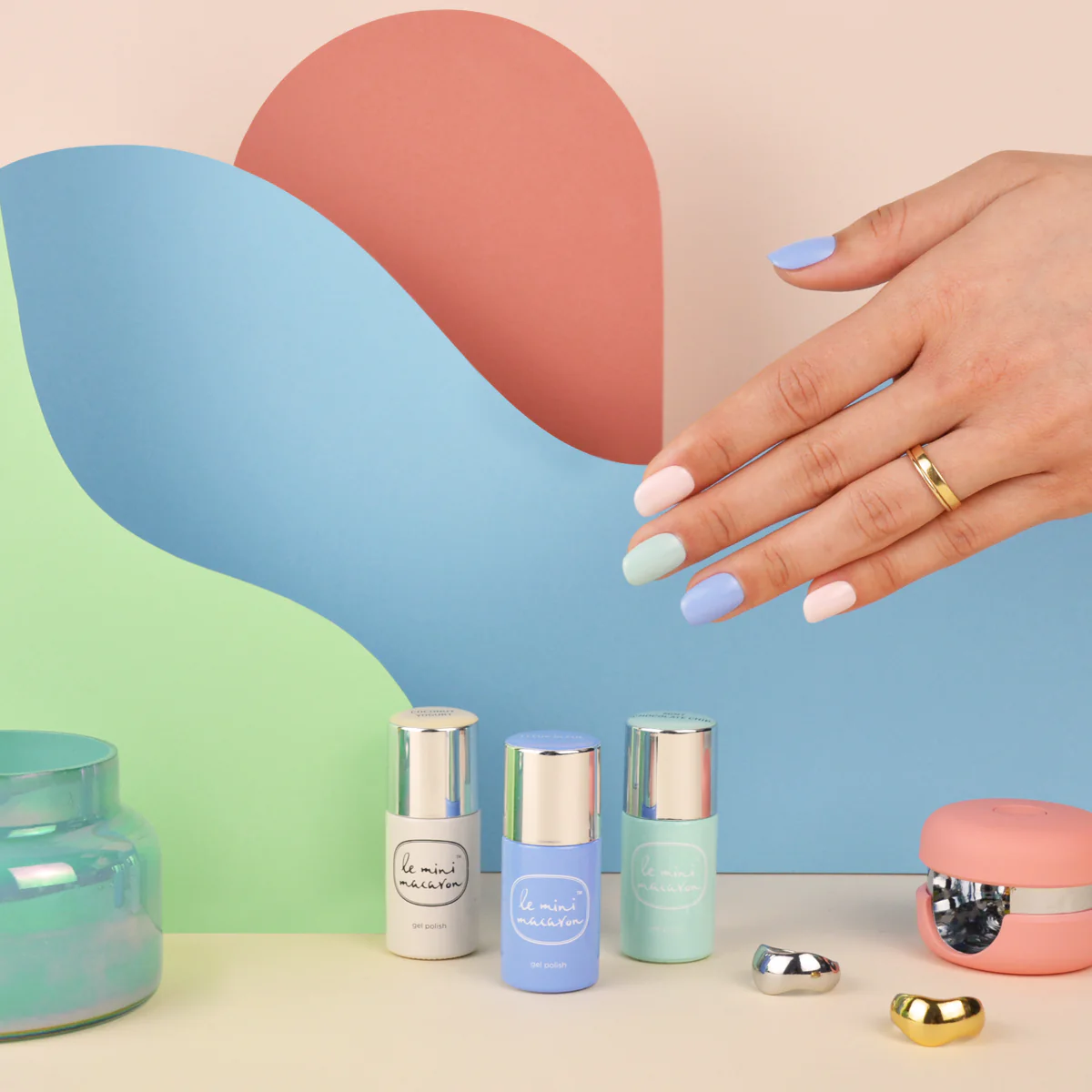 Le Mini Macaron  Single Gel Polish - Fleur Bleue