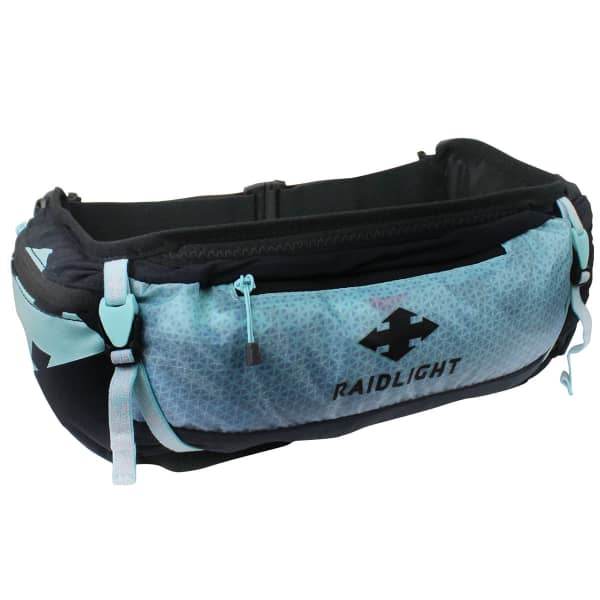Ceinture porte gourde RAIDLIGHT RESPONSIV BELT W R-BLACK/ICE BLUE