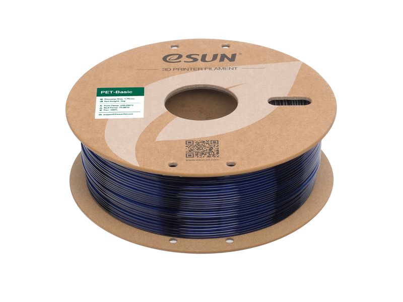 eSun Filament PET Basic Blau 1.75 mm 1 kg PET Basic Filament