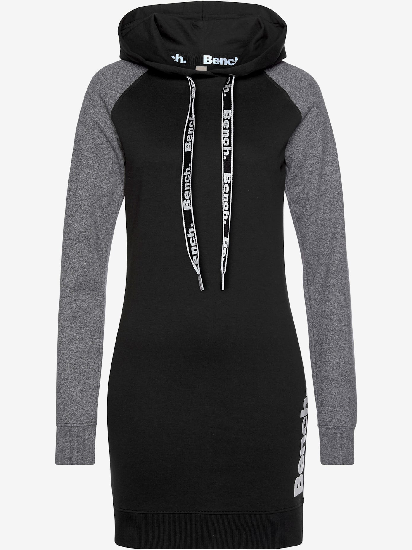 Robe en matière sweat robe sweat avec logo imprimé