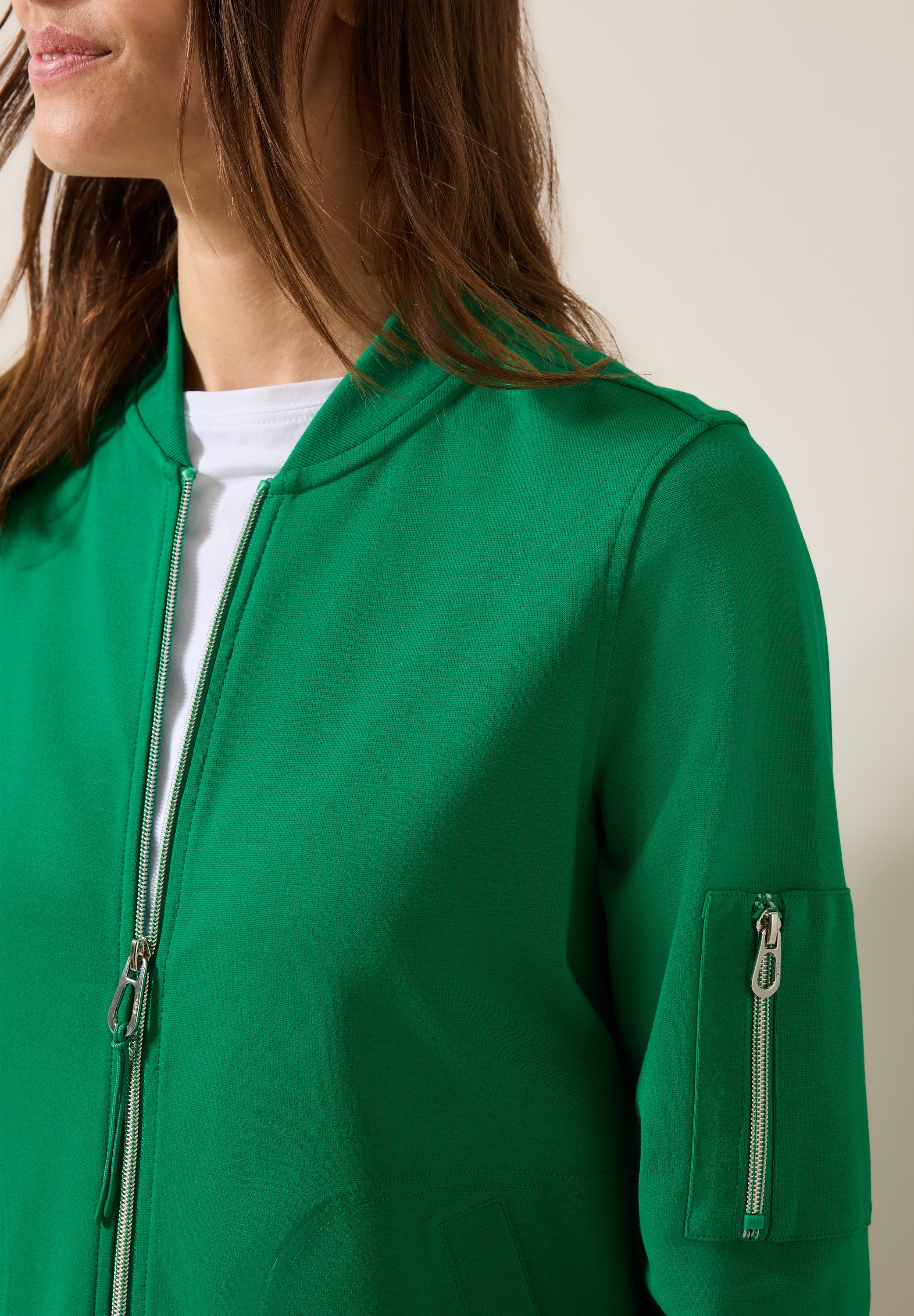 Cecil Blouson mit Zipper Detail