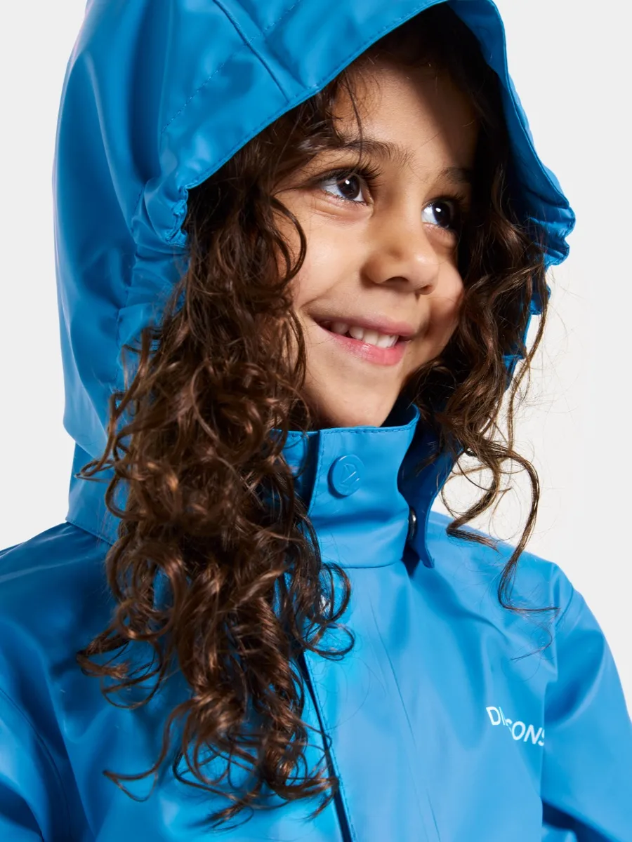 Didriksons Jojo Kids Jkt Sharp Blue
