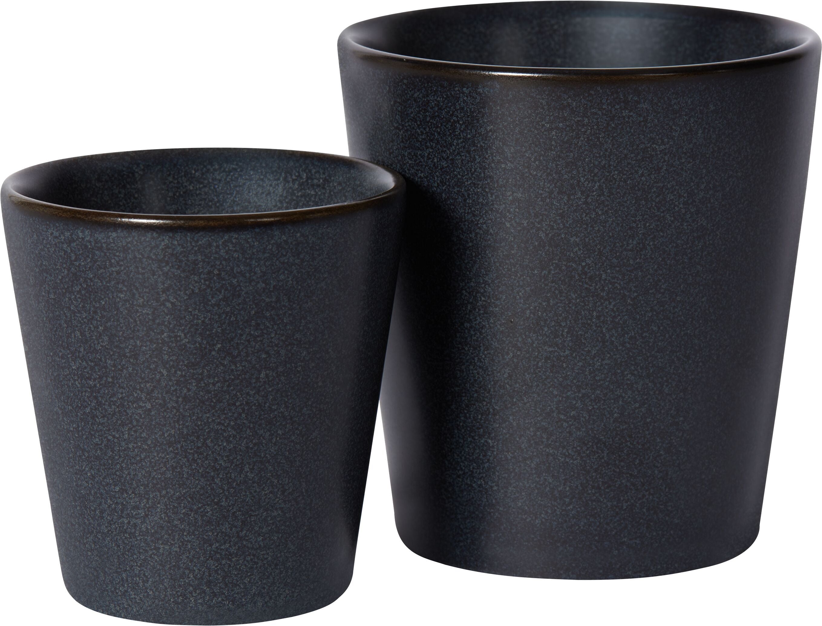 NARCIS NARCIS Espressobecher - Schwarz / H: 6.3 cm