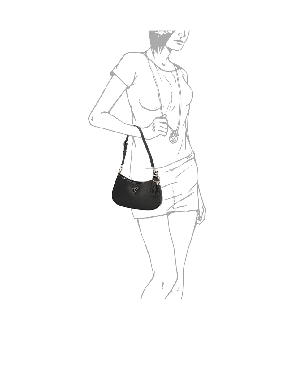 NOELLE TOP ZIP SHOULDER BAG