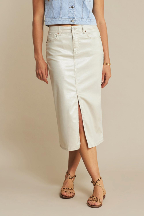 Red Button beige dames rok